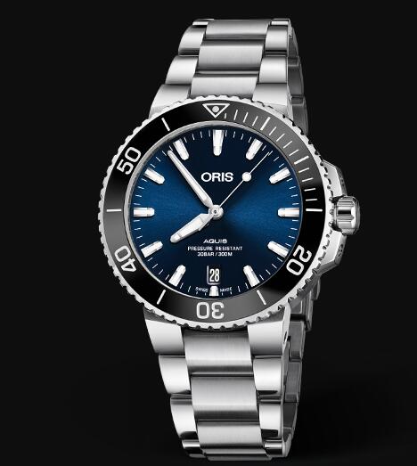 Oris Aquis Date 39.5mm Replica Watch 01 733 7732 4135-07 8 21 05PEB